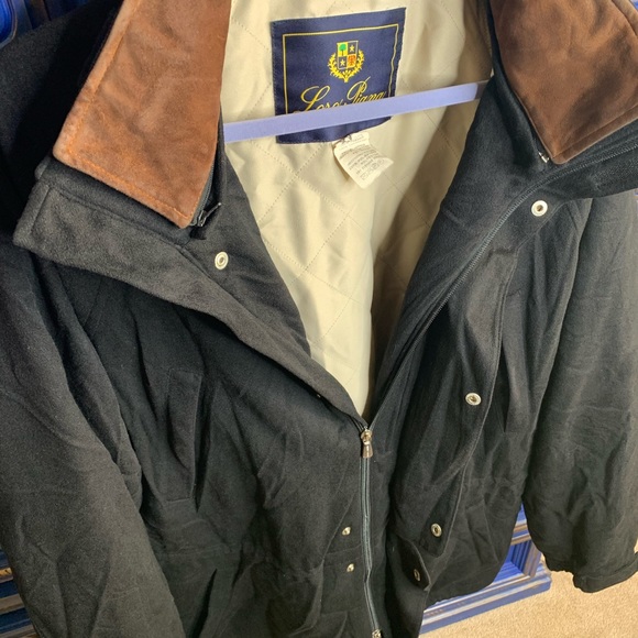 $4695 Loro Piana 100% Cashmere XL Black Jacket - Picture 3 of 16